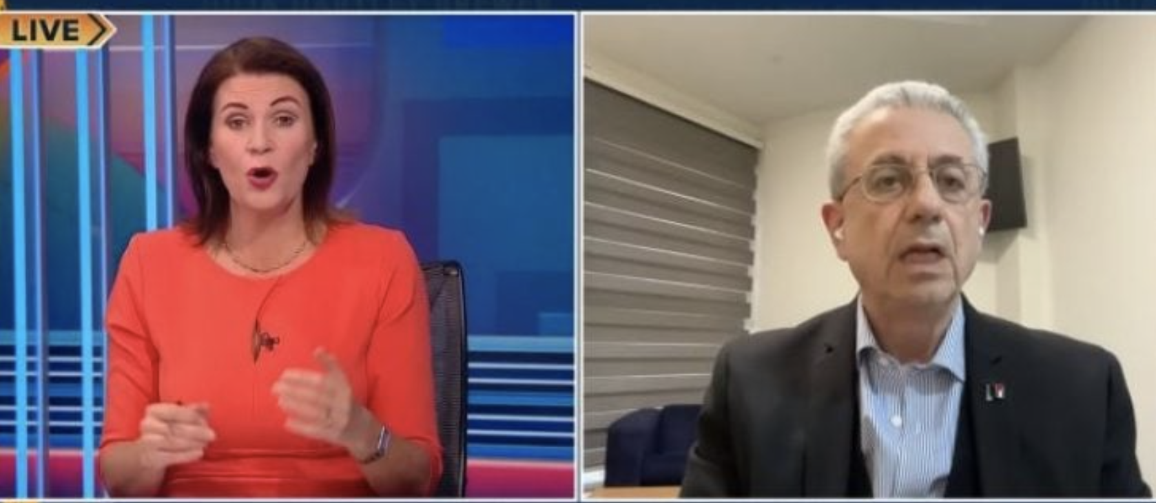 فتح تحقيق ضد مذيعة بريطانية صرخت بوجه ضيفها الفلسطيني