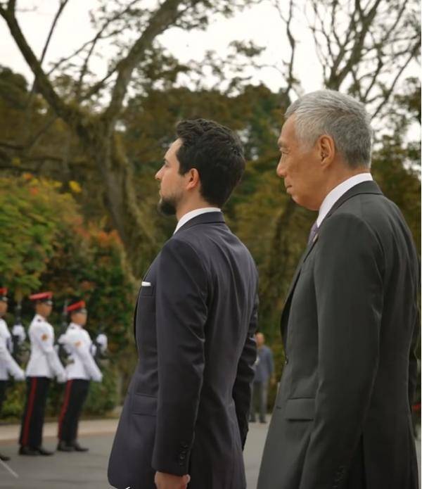 ولي العهد: برنامج عمل حافل في سنغافورة