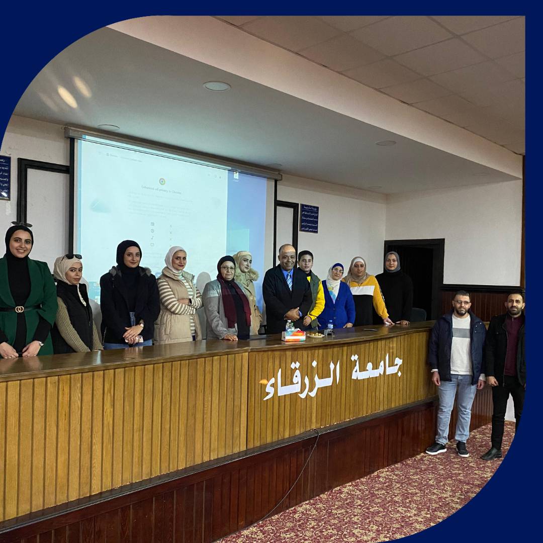 مستشفى الرشيد وكلية التمريض في جامعة الزرقاء الخاصة ينضمان نشاطاً تفاعلياً لطلبة الماجستير حول سوء استخدام المستحضرات الطبية