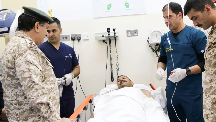 بتوجيهات ملكية.. إخلاء مصاب المستشفى الميداني الأردني الخاص2