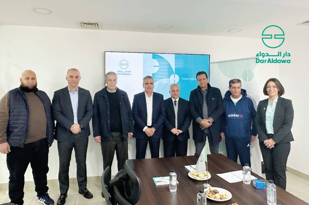 نادي شباب الحسين يوقع اتفاقية رعاية مع شركة دار الدواء