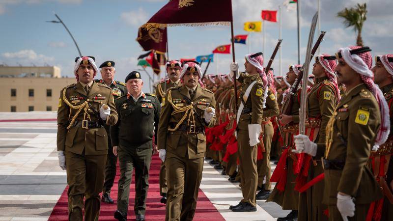 الملك يفتتح المقر الجديد للقيادة العامة للقوات المسلحة الأردنية في ياجوز