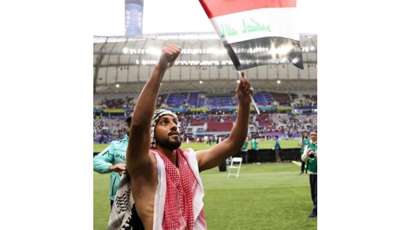 نجم منتخب النشامى موسى التعمري يوجه رسالة للشعب العراقي
