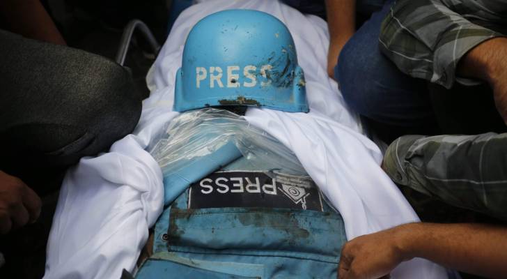 ارتفاع عدد الشهداء الصحفيين في غزة إلى 124