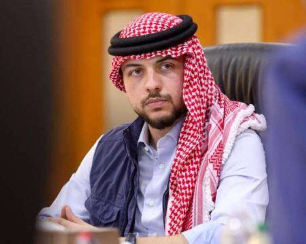 ولي العهد: الأردن عمرانة بضيوفها الطيبين