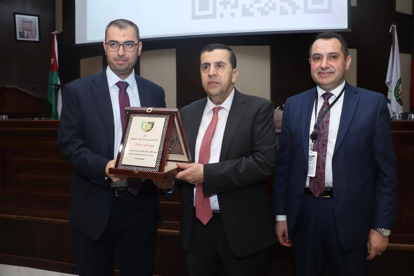 مستشفى الإستقلال يشارك في المؤتمر البحثي الذي نظمته كلية الطب في جامعة البلقاء التطبيقية