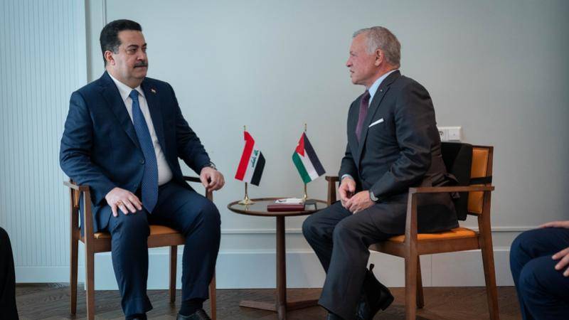 الملك يلتقي رؤساء وزراء العراق وهولندا وسلوفينيا ورئيس إقليم كردستان العراق