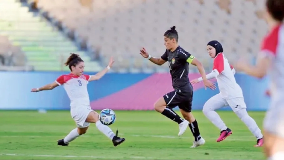 النشميات يبلغ نهائي غرب آسيا على حساب المنتخب الفلسطيني