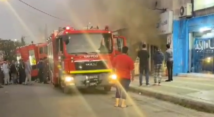 حريق مطعم في جبل الحسين وإصابة أحد العاملين.. تفاصيل