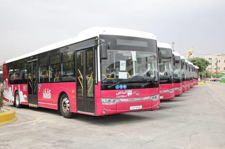 المركزية للتجارة والمركبات تزوّد أمانة عمّان الكبرى ب 48 حافلة من نوع كينغ لونغ