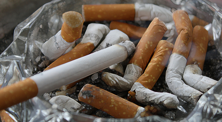540 دينارًا متوسط إنفاق الأسر الأردنية على التبغ والسجائر