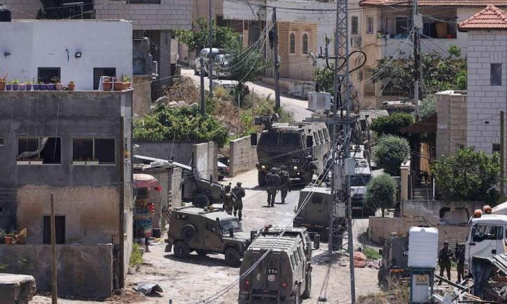 إصابة جندي إسرائيلي خلال عملية قوات الاحتلال في طولكرم