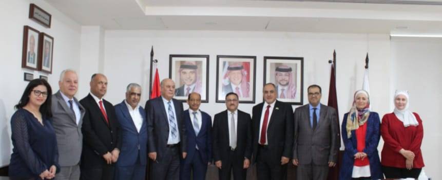 صندوق استثمار أموال الضمان الاجتماعي يلتقي مع مجلس الاتحاد العام لنقابات العمال