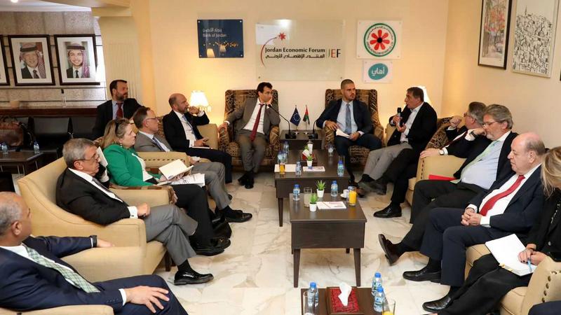 المنتدى الاقتصادي الأردني يناقش آليات تطوير العلاقات مع الاتحاد الأوروبي