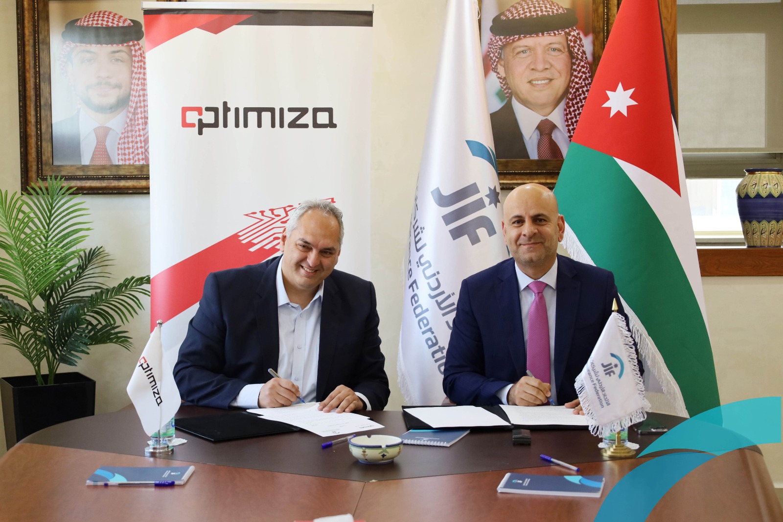 الاتحاد الأردني لشركات التأمين وشركة Optimiza يوقعان اتفاقية لشراء برنامج مكافحة غسل الأموال وتمويل الإرهاب