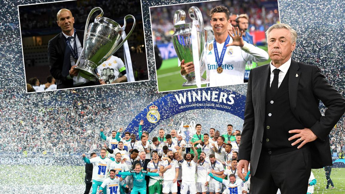 ريال مدريد يسيطر على أرقام نهائيات دوري أبطال أوروبا