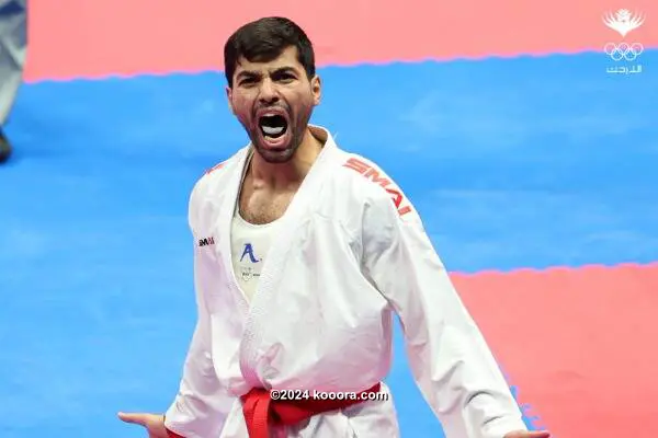 المصافطة يتوج بذهبية الدوري العالمي للكاراتيه