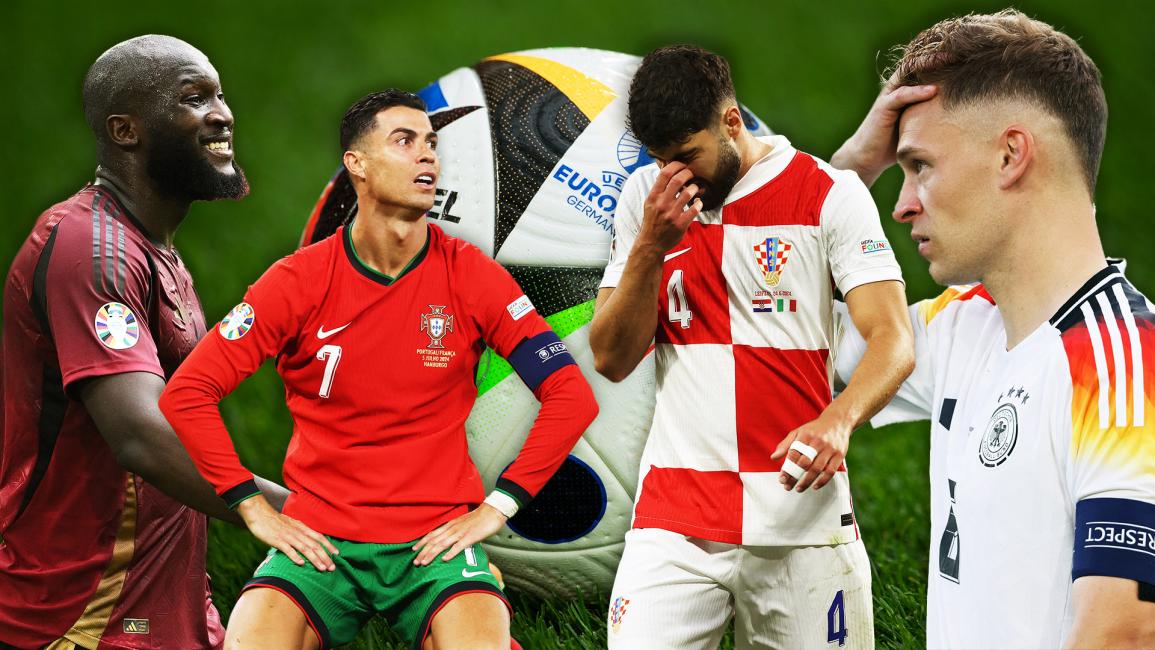 رونالدو يقود قائمة الخاسرين في يورو 2024