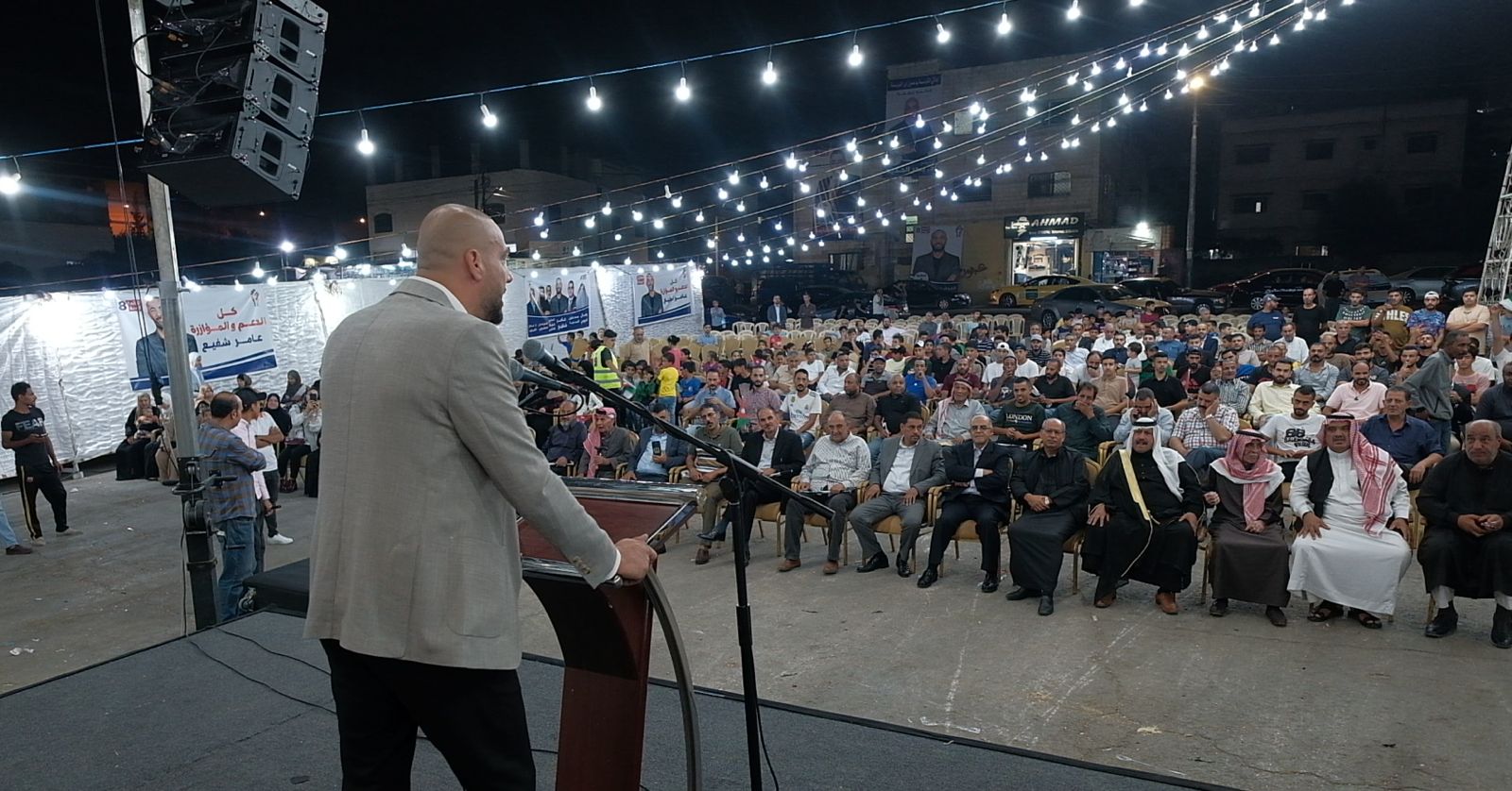 مهرجان مهيب في القويسمة لدعم الكابتن عامر شفيع ومرشحي قائمة الهمة