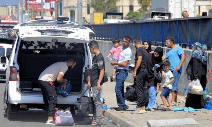 27 ألف نازح من جنوب لبنان والبقاع جراء العدوان الإسرائيلي