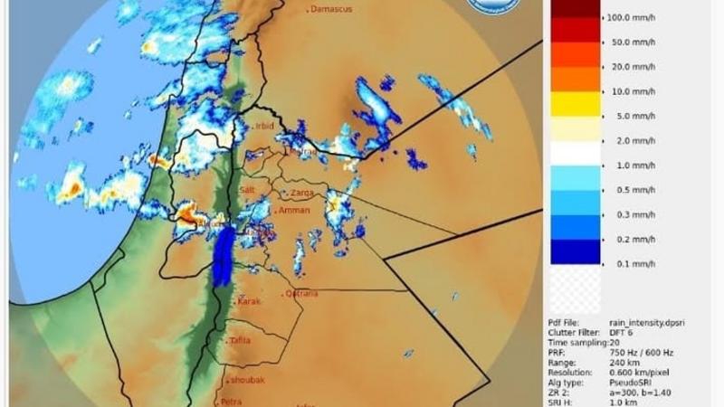 هطولات مطرية تشهدها هذه المناطق وتحذير من خطر حدوث العواصف الرعدية وهطول البرد