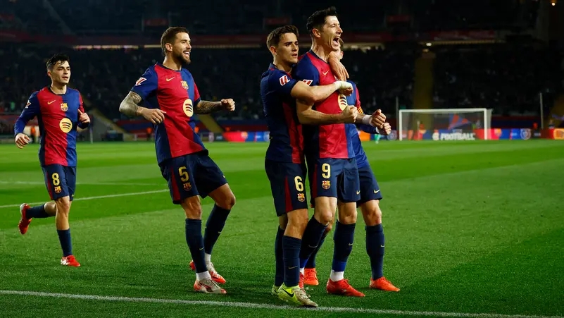 برشلونة يهزم رايو ويعود إلى صدارة الدوري الإسباني