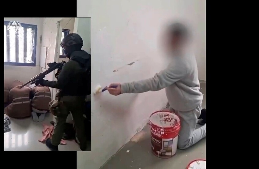 من المقرر إبعادهم.. سجن النقب يجبر أسرى فلسطينيين على محو كتابات من على الجدران