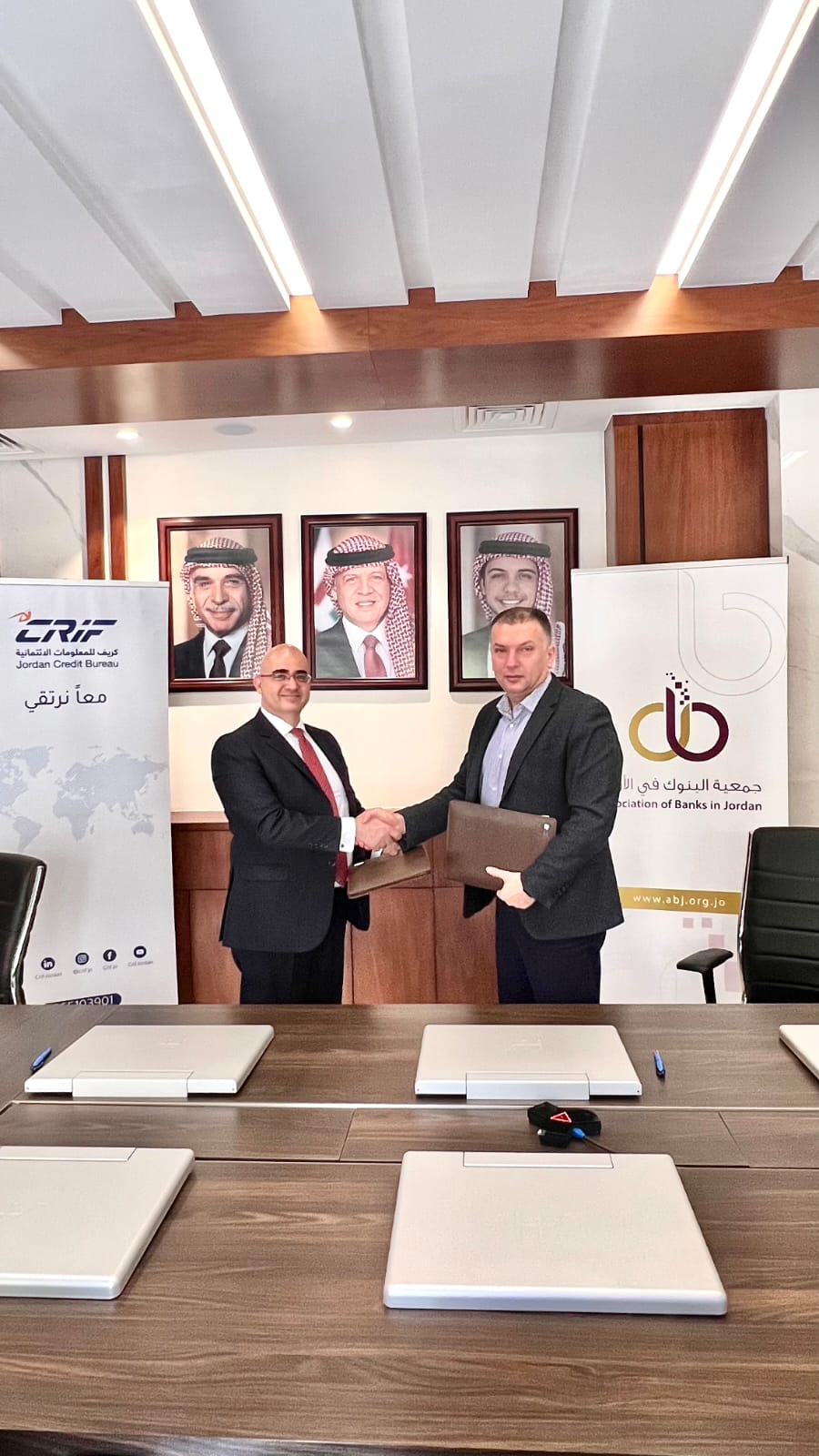 اتفاقية تعاون بين شركة كريف الأردن وجمعية البنوك في الأردن لتعزيز البيئة الائتمانية