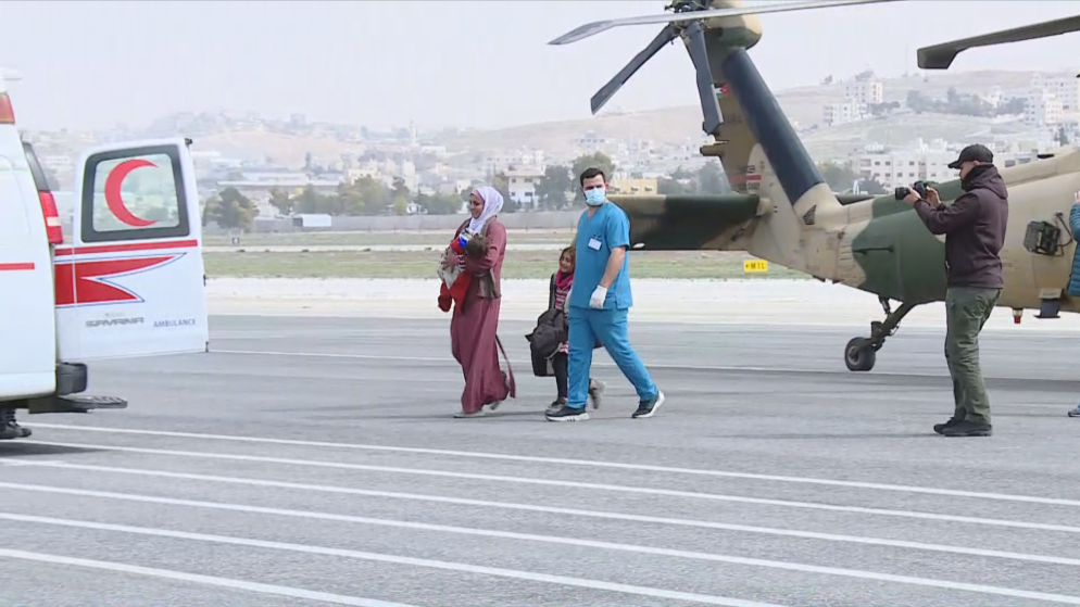 الأردن يبدأ بإخلاء الدفعة الأولى من ألفي طفل مريض من غزة بتوجيهات ملكية
