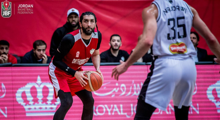 فوز الأرثوذكسي على الأهلي بدوري كرة السلة