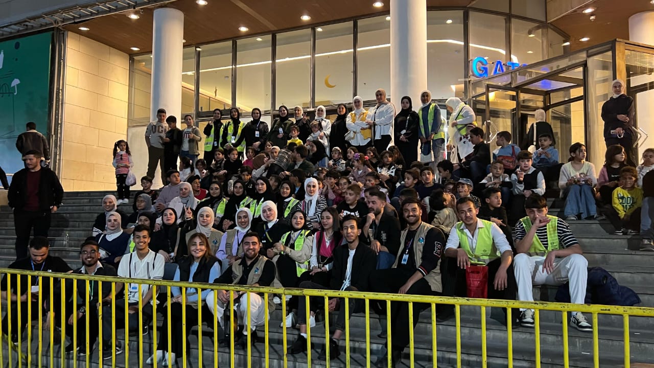 شغف تنظم إفطارًا رمضانيًا لـ79 طفلًا يتيمًا بالتعاون مع جمعية أهالي حي المقري عليها