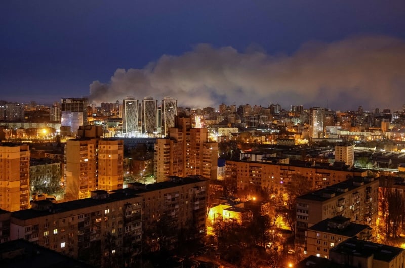 موسكو تستهدف كييف ومناطق أوكرانية أخرى بالصواريخ الباليستية