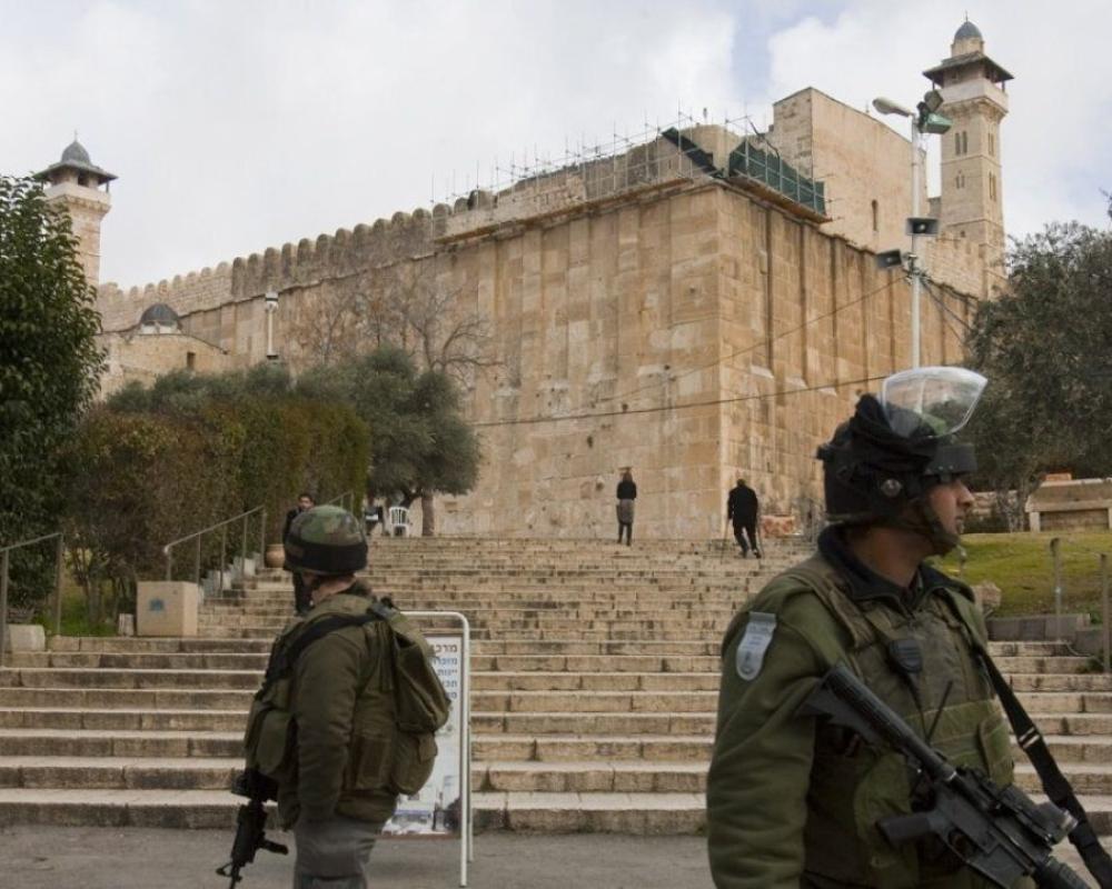 الاحتلال الإسرائيلي يضع أقفالا على جميع أبواب غرف الحرم الإبراهيمي