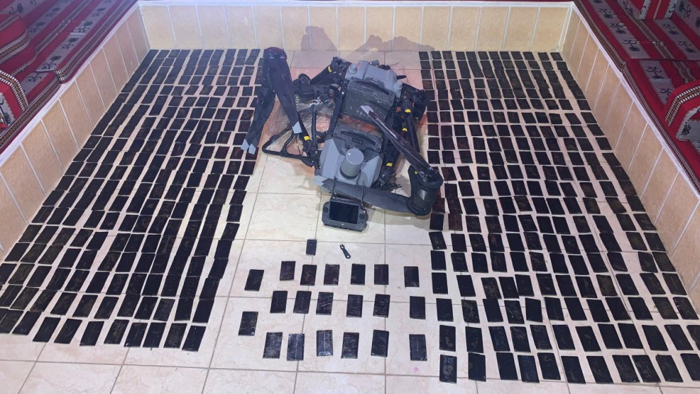 المنطقة العسكرية الجنوبية تحبط محاولة تهريب مواد مخدرة بواسطة طائرة مسيّرة