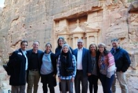 وفد من الكونغرس الأميركي يزور مدينة البترا الأثرية
