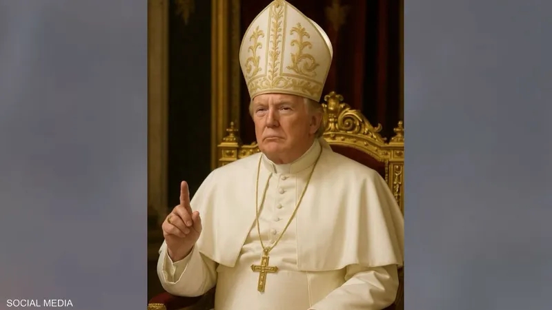 ترامب ينشر صورة مثيرة للجدل بزي بابا الفاتيكان