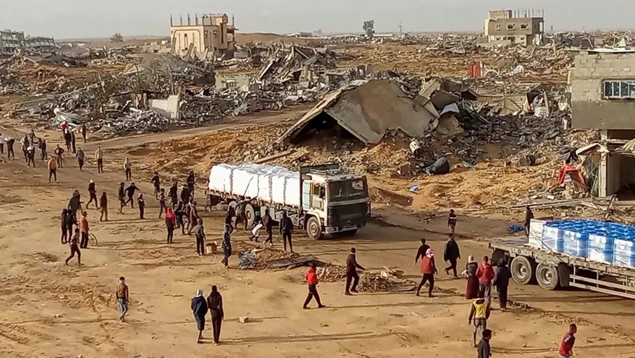 الأورومتوسطي يحذر: الخطة الأميركية الغذائية تمهّد لتهجير الفلسطينيين من غزة