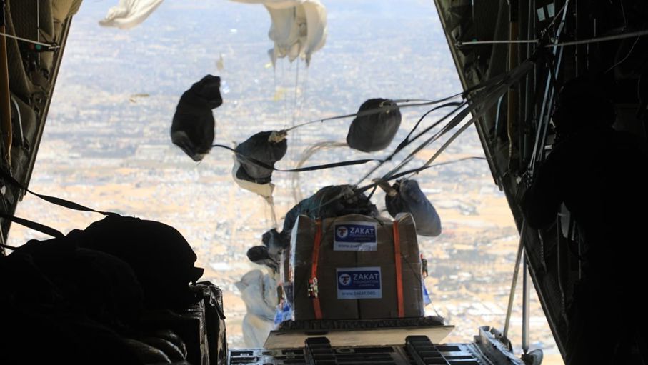 منظمة ماليزية شاركت في إنزال جوي مع الأردن تكذب خبر ميدل إيست آي