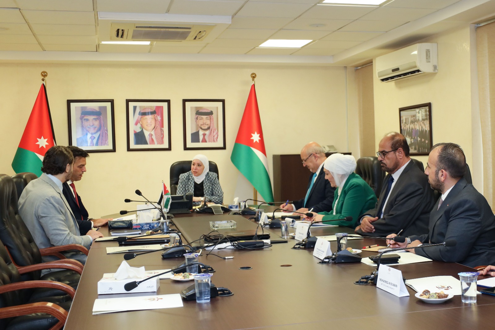 وزيرة النقل تلتقي خبيرين من الوكالة الأوروبية للسلامة البحرية لبحث تطوير الاستراتيجية البحرية الأردنية