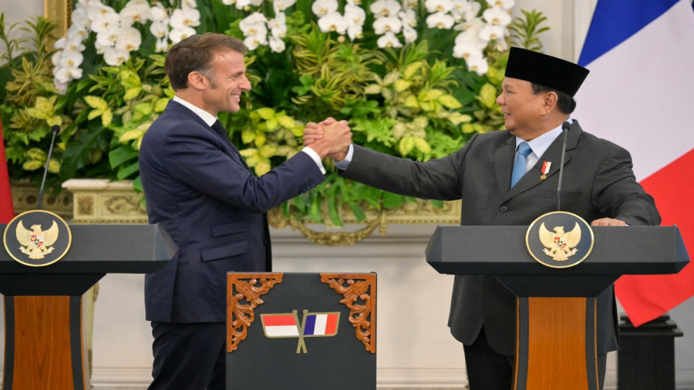 دعوة فرنسية إندونيسية لتحقيق الاعتراف المتبادل بين إسرائيل والفلسطينيين