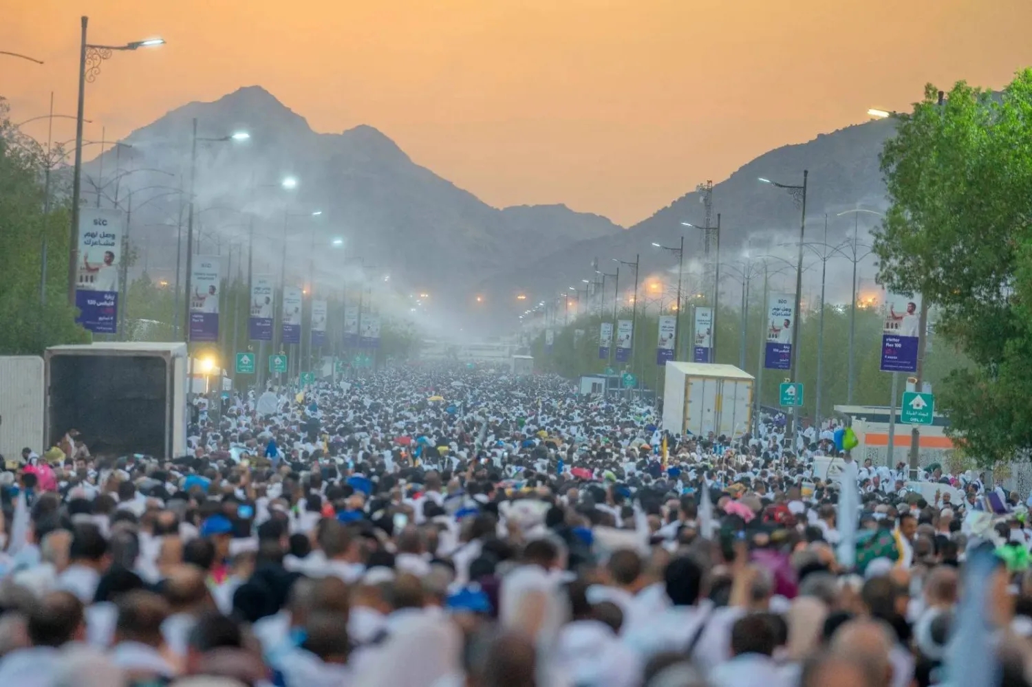 خلال 5 أيام… توزيع أكثر من 4 ملايين متر مكعب من المياه في مكة والمشاعر