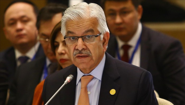 وزير الدفاع الباكستاني يدعو العالم الإسلامي للاتحاد في مواجهة إسرائيل