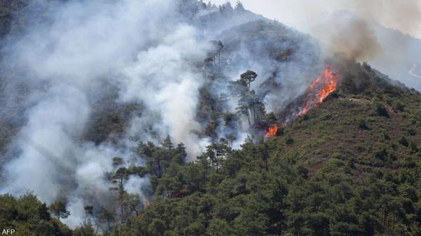 آخر تطورات حرائق اللاذقية