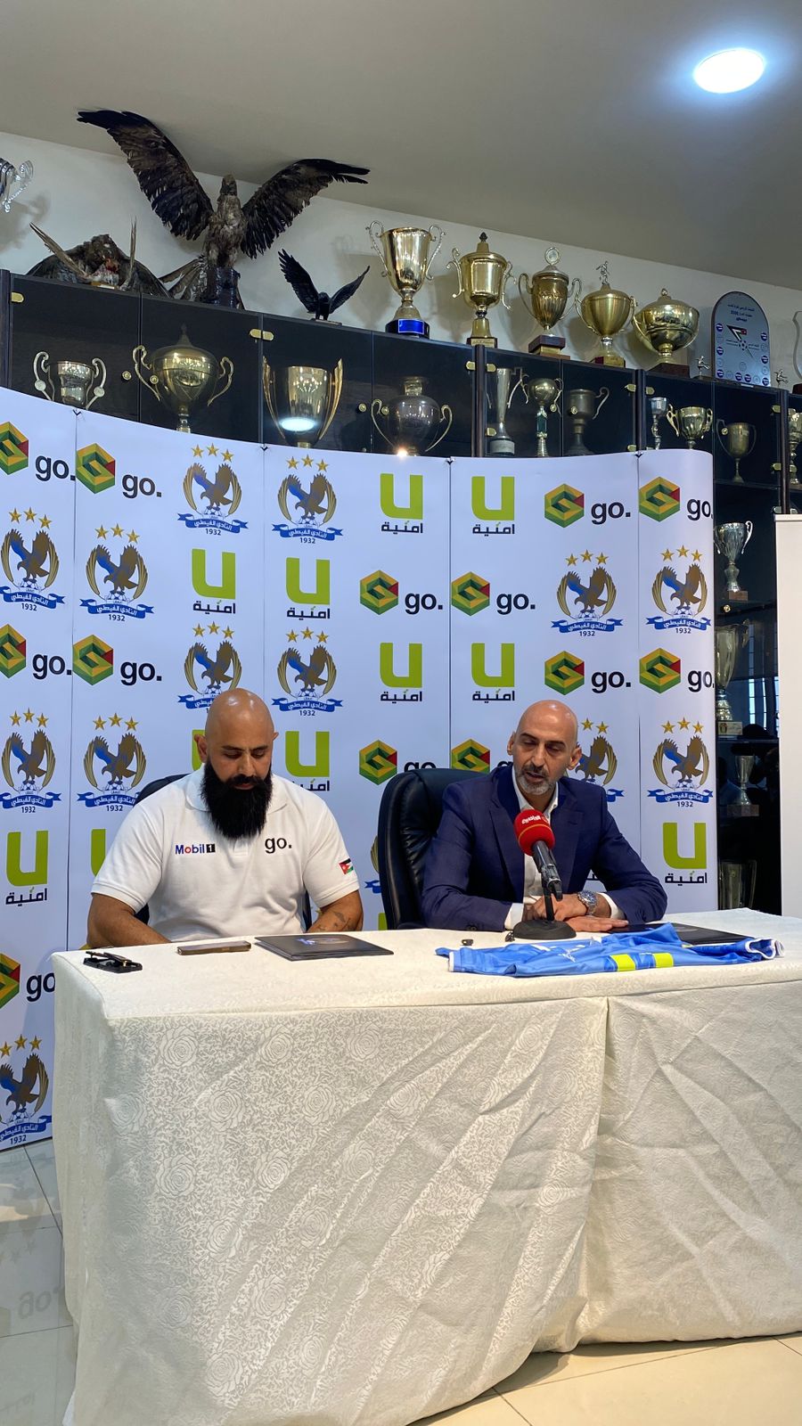 الفيصلي يوقع اتفاقية رعاية مع المجموعة الوطنية للطاقة (go)