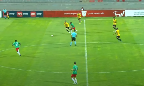 التعادل الإيجابي يحسم ذهاب السوبر بين الوحدات والحسين إربد