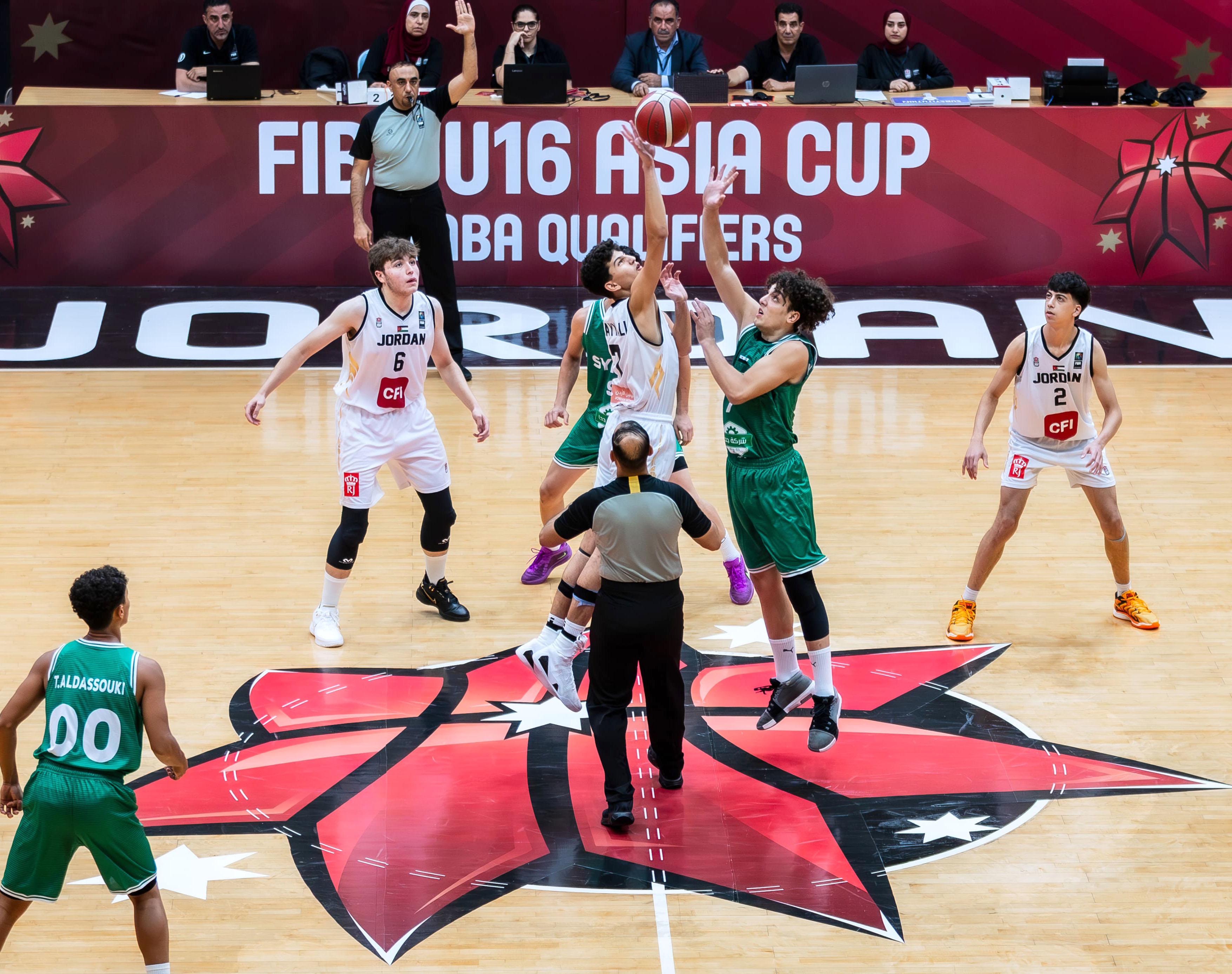 خسارة الأردن أمام سوريا في افتتاح غرب آسيا للناشئين