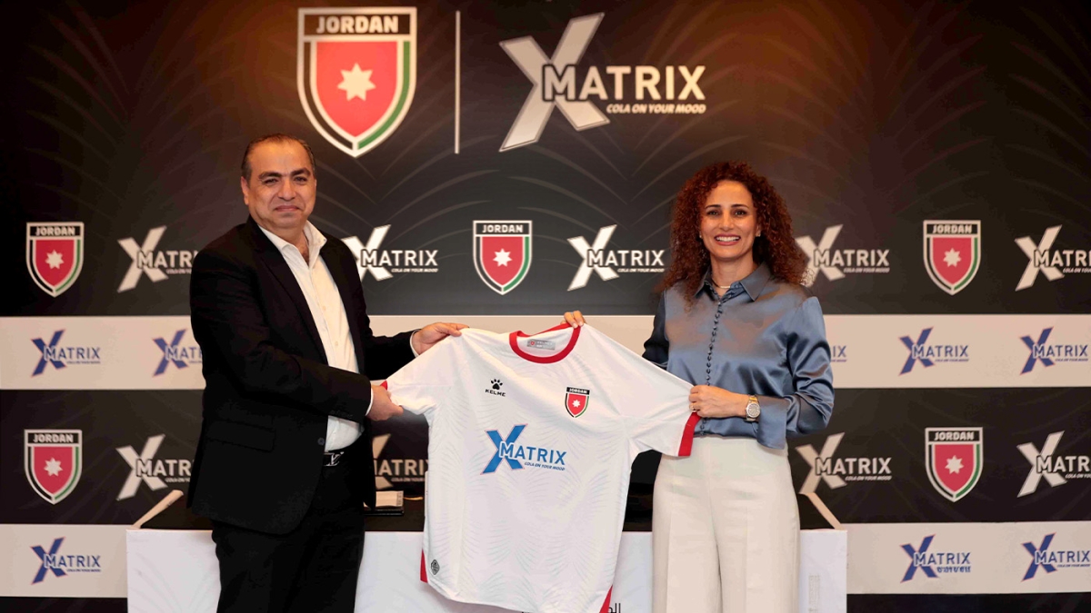 ماتركس الراعي الرسمي لمنتخب النشامى