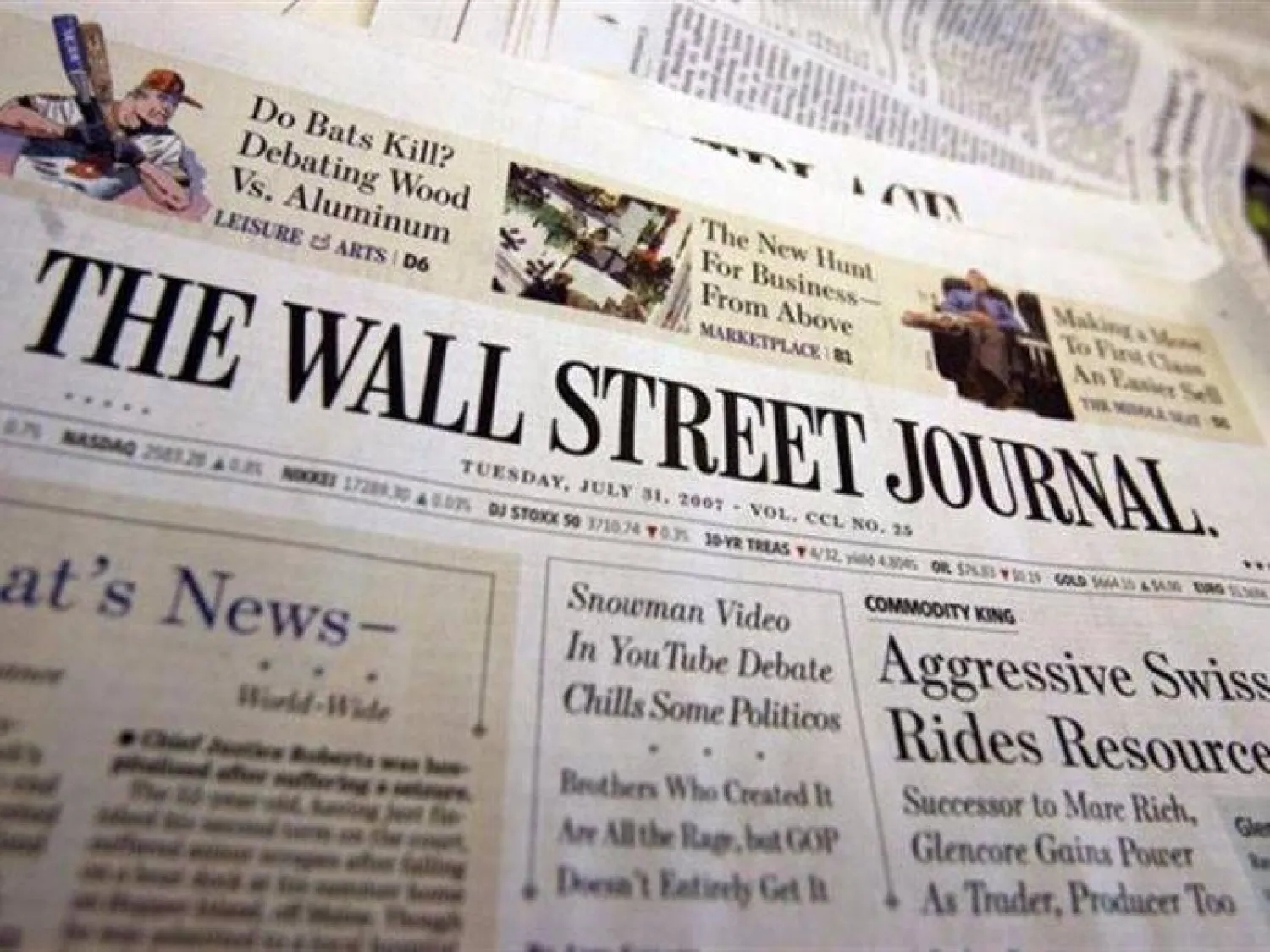 استبعاد «وول ستريت جورنال» من تغطية رحلة ترمب إلى اسكتلندا