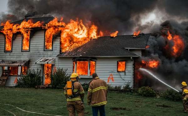 ألماني يقتل عائلة كاملة حرقاً إثر خلاف سكني