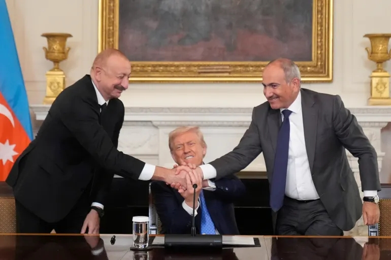 اتفاق سلام تاريخي بين أذربيجان وأرمينيا برعاية أمريكية